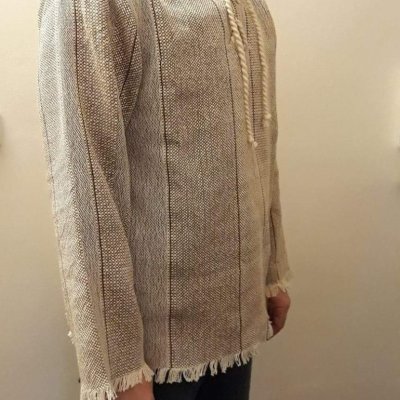 hnědá košle vel. S -XL - na objednávku